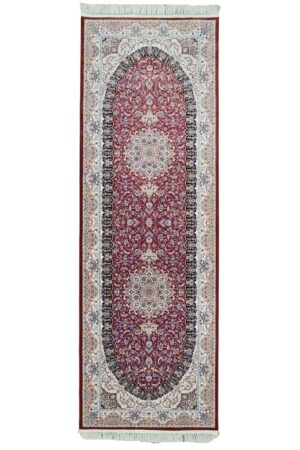 Hani Red and Beige Traditional Runner